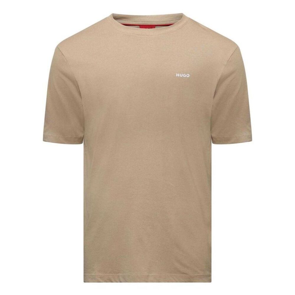 Hugo Mens Chest Logo Regular T-Shirt / Beige